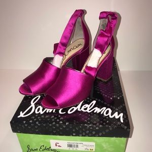 Sam Edelman Odell Pink Satin 7.5